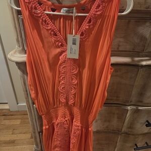 Ramy Brook Coral Glow Dress